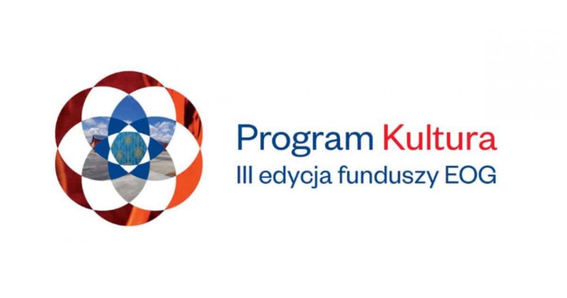 Napis Program Kultura III edycja funduszy EOG