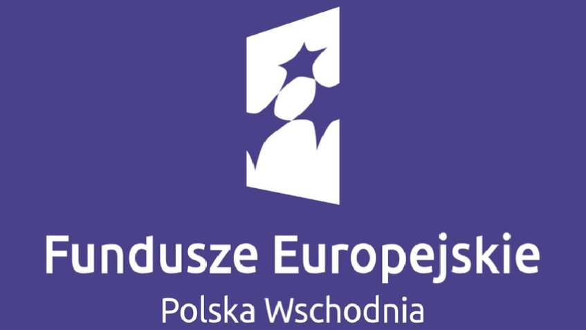 logo i napis Fundusze Europejskie Polska Wschodnia