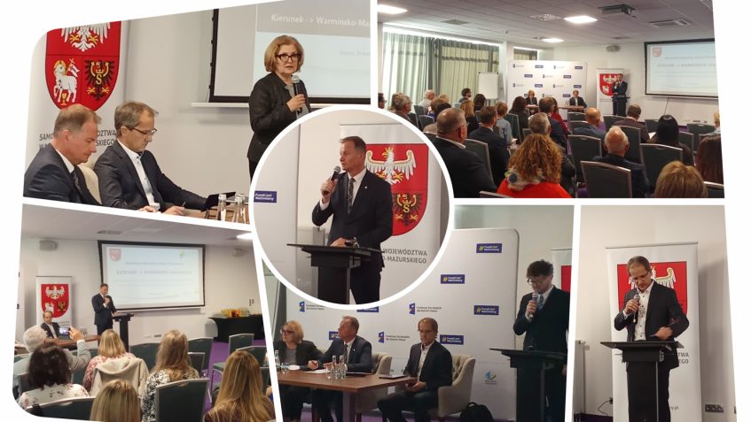 kolaż kilku zdjęć ze spotkania